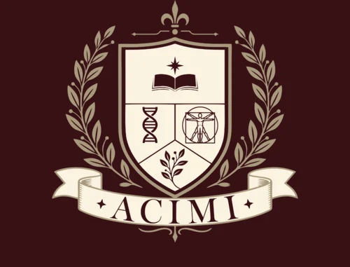 Brasão da ACIMI — Academia de Pós-Graduação em Saúde, Crato-CE