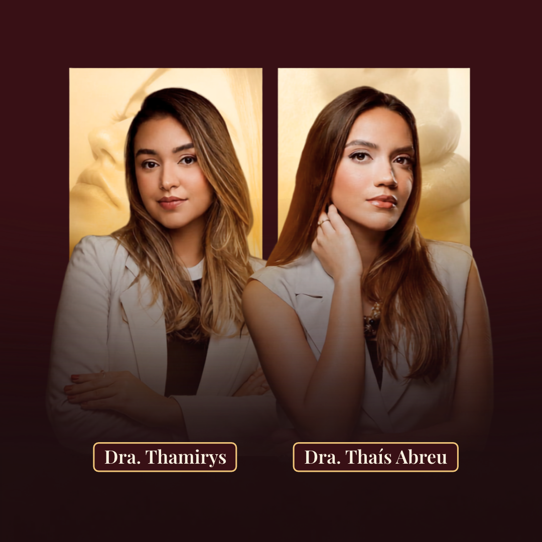 Dra. Thaís Abreu e Dra. Thamirys, especialistas da ACIMI